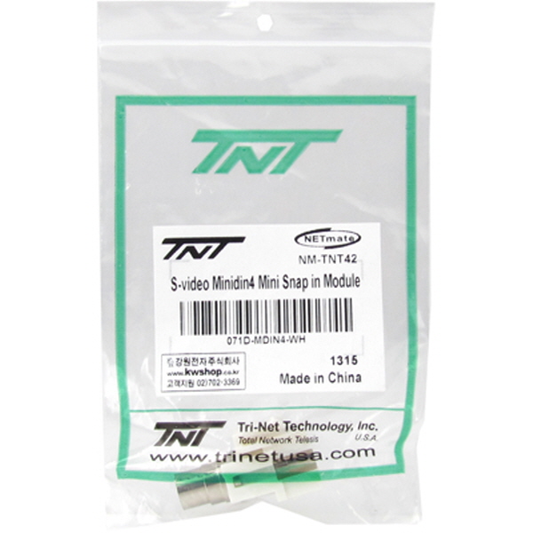 TNT NM-TNT42 SVHS F/F 스냅인 멀티미디어 모듈
