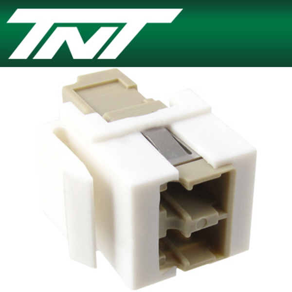 TNT NM-TNT47 LC DUPLEX 멀티모드 광 스냅인 멀티미디어 모듈