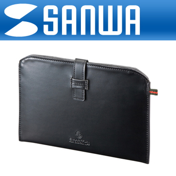 SANWA PDA-TABSL7BK 7형 태블릿PC 소프트 인조가죽 케이스(블랙)