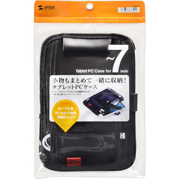 SANWA PDA-TABA7BK 7형 태블릿PC&액세서리 케이스(블랙)