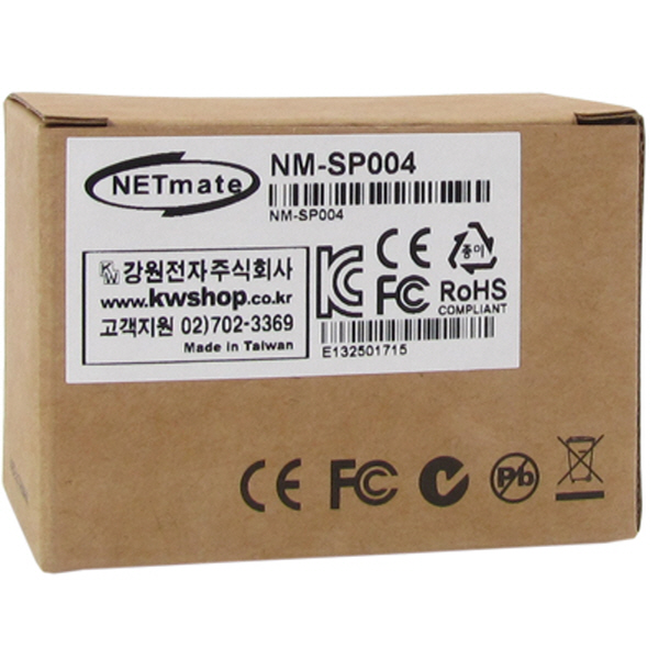 NETmate NM-SP004 UTP 서지보호기