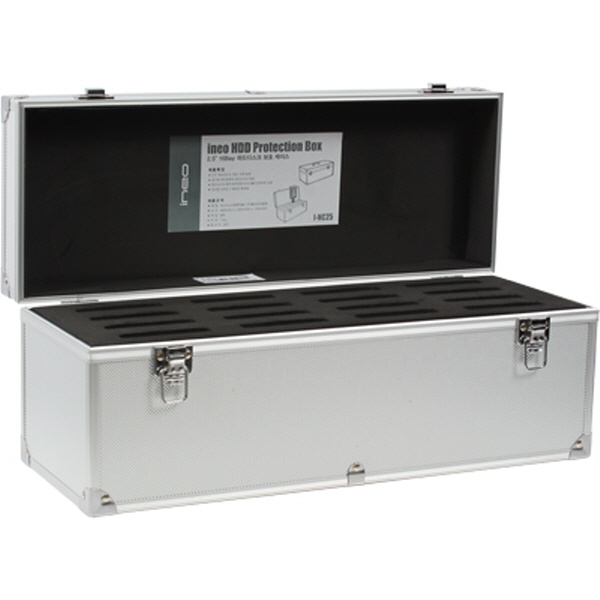 ineo I-NC25 알루미늄 하드디스크 보관함(2.5형 16Bay)