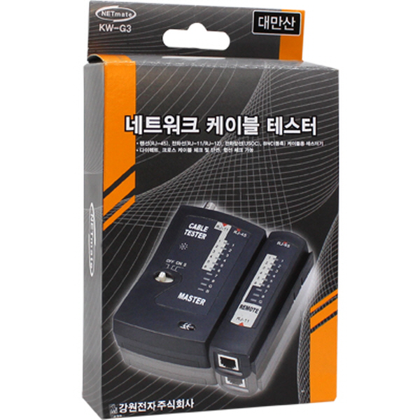 NETmate KW-G3 네트워크 케이블 테스터