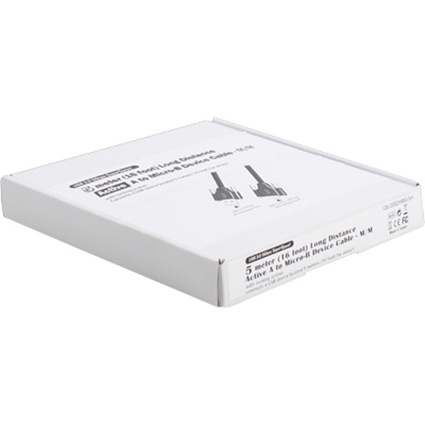 NETmate CBL-D302MBSS-20M USB3.0 AM(Lock)-MicroB(Lock) 리피터 20m