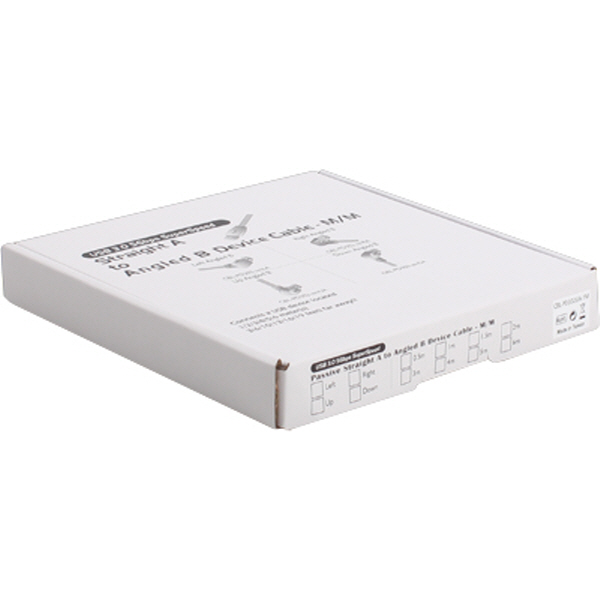 NETmate CBL-PD302UA-5MUSB3.0 AM-BM(위쪽 꺾임) 케이블 5m