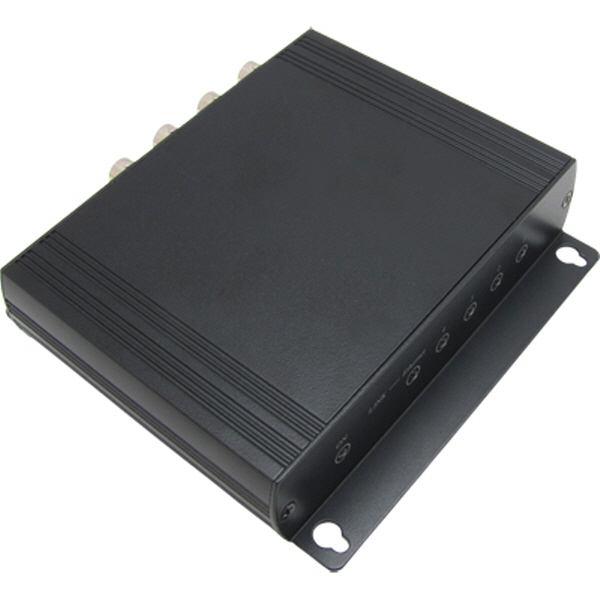 NETmate NM-IP01K IP 장거리 전송장치 + 4포트 허브(200m)