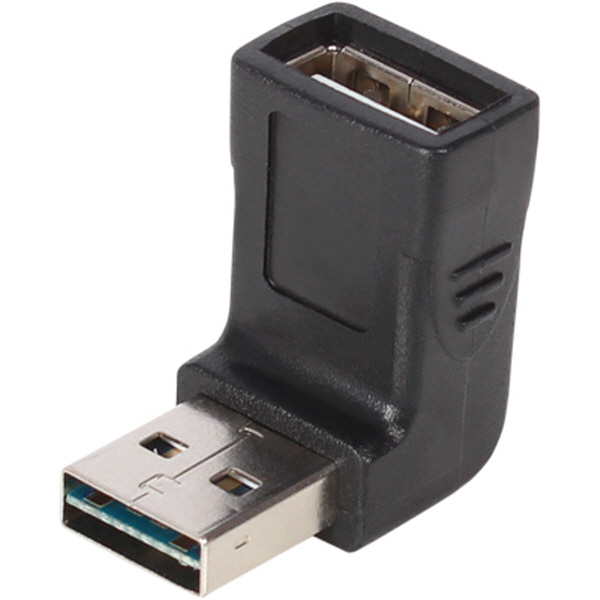 NETmate NM-TNTR13 USB2.0 양면인식 AM-AF 상하 꺾임 젠더