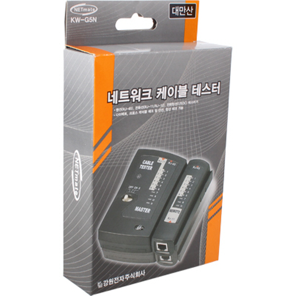 NETmate KW-G5N 네트워크 케이블 테스터