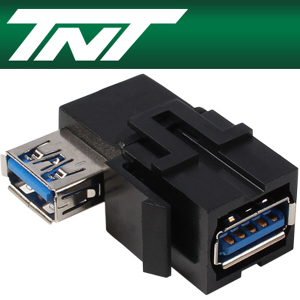 TNT NM-TNTG01 USB3.0 AF/AF 스냅인 멀티미디어 위쪽 꺾임 모듈