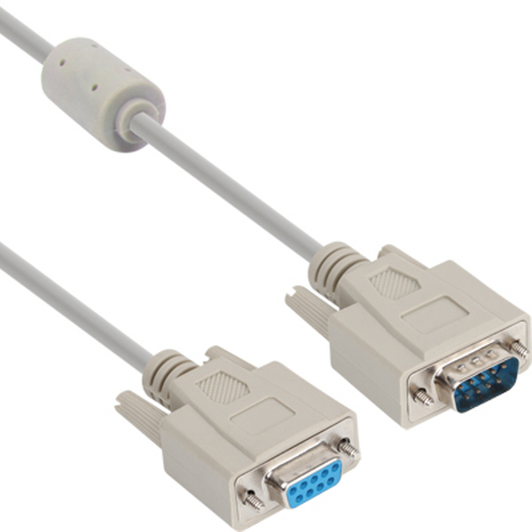 NETmate NMC-SMF100 9핀 연장 M/F 케이블(필터) 10m