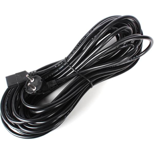 NETmate NMP-SPC150 220V 전용 3구 AC 파워 케이블 15m (블랙)