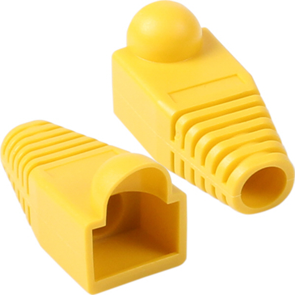 PLUG MASTER NM-SR001Y RJ-45 통부트(6Ø/옐로우/100개)