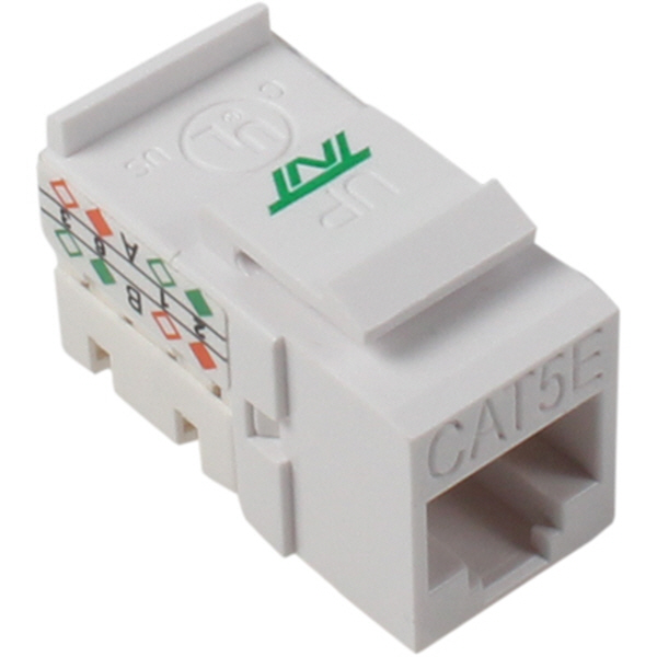 TNT NM-TNT78 CAT.5E UTP 스냅인 키스톤잭 모듈(90°)