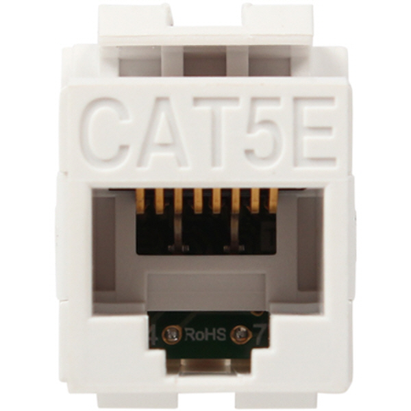 TNT NM-TNT79 CAT.5E UTP 스냅인 키스톤잭 모듈(180°)