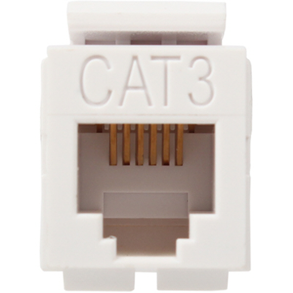 TNT NM-TNT91 CAT.3 UTP 스냅인 키스톤잭 모듈(90°)