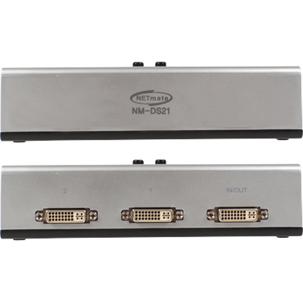 NETmate NM-DS21 DVI 2:1 수동선택기(벽걸이형)
