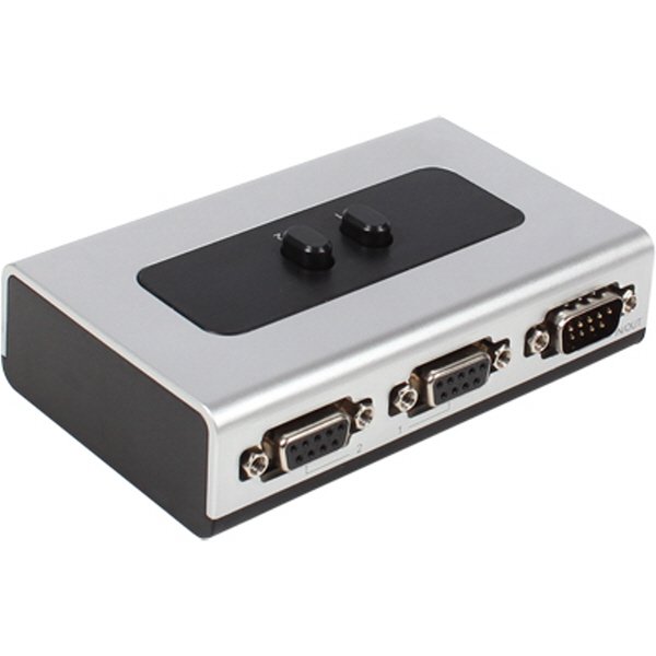 NETmate NM-SS21 시리얼(RS232) 2:1 수동선택기(벽걸이형)