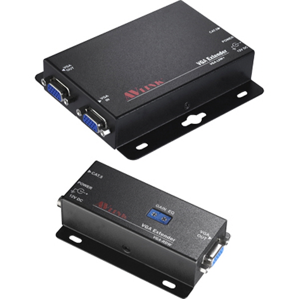 NETmate VGA-EDW Plus VGA 1:2 벽걸이형 리피터(로컬 + 리모트)(180m)(EDID)