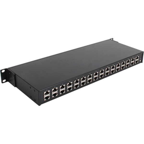 NETmate NM-SP016P PoE 16포트 서지보호기(1U)