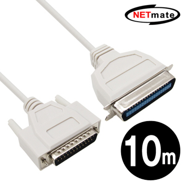 NETmate NMC-PT100G 25C 프린터 케이블 10m