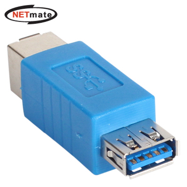 NETmate NM-UG306 USB3.0 AF/BF 젠더(블루)