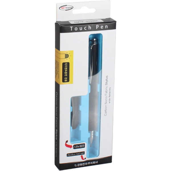 NETmate NMTP-ST03BK 모바일 볼펜겸용 정전식 특허 터치펜(블랙)