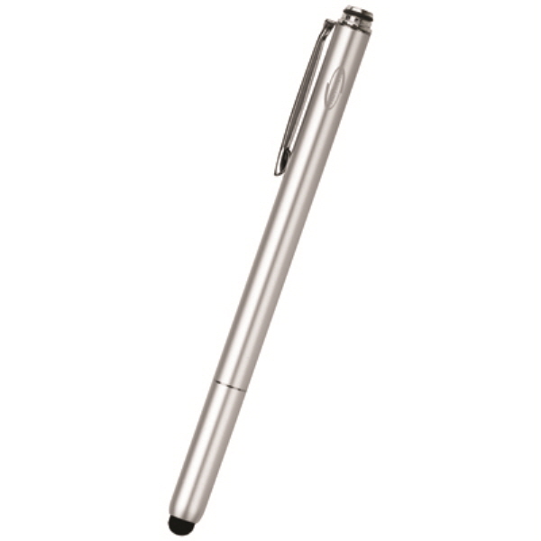 NETmate NMTP-ST03SV 모바일 볼펜겸용 정전식 특허 터치펜(실버)
