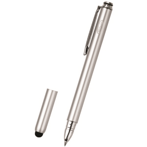 NETmate NMTP-ST03SV 모바일 볼펜겸용 정전식 특허 터치펜(실버)