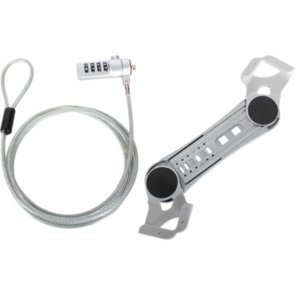 NETmate NM-SLT01 7~10형 태블릿PC 도난방지 와이어 잠금장치(실버)