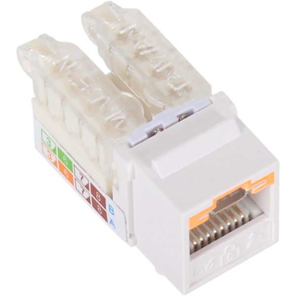 PLUG MASTER NM-PK06L CAT.6 UTP 보안(Lock) 키스톤잭