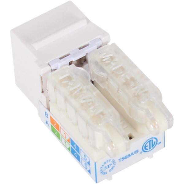 PLUG MASTER CAT.5E UTP 보안(Lock) 키스톤잭