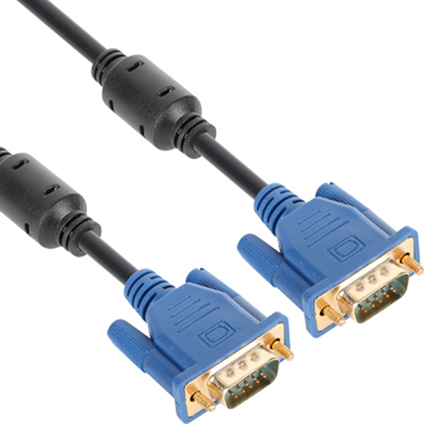 NETmate NMC-R15E RGB 3+4 모니터 케이블 1.5m (블랙)