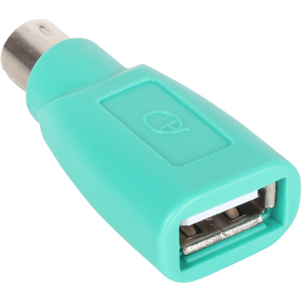 NETmate NM-UG206 USB to PS/2 젠더 (그린)