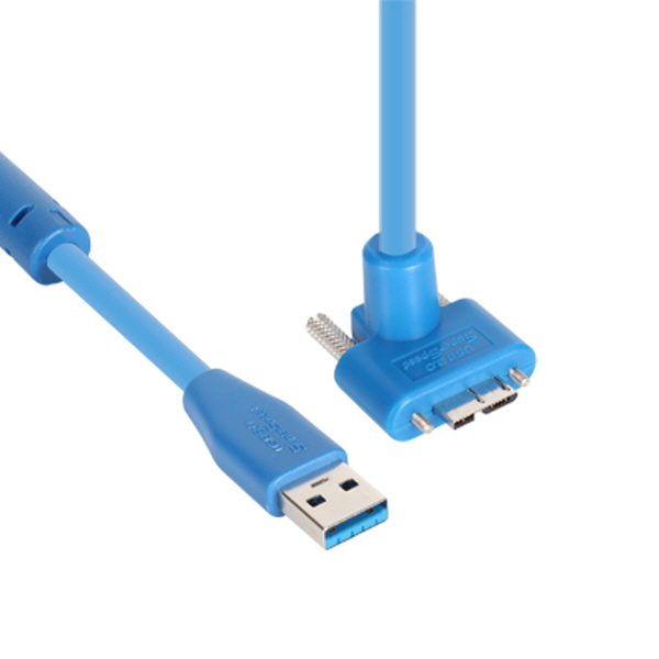 NETmate CBL-HFD302MBS-5mUA USB3.0 High-Flex AM-MicroB(위쪽 꺾임) 리피터 5m