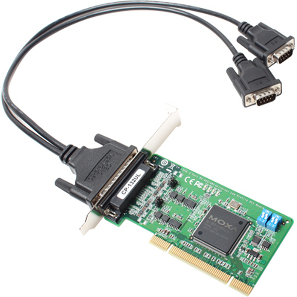 MOXA(모싸) ★재고보유★ CP-132UL-DB9M 2포트 PCI RS422/485 시리얼카드(슬림PC겸용)