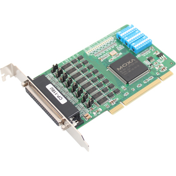 MOXA(모싸) ★재고보유★ CP-118U 8포트 PCI RS232/422/485 시리얼카드(케이블 별매)
