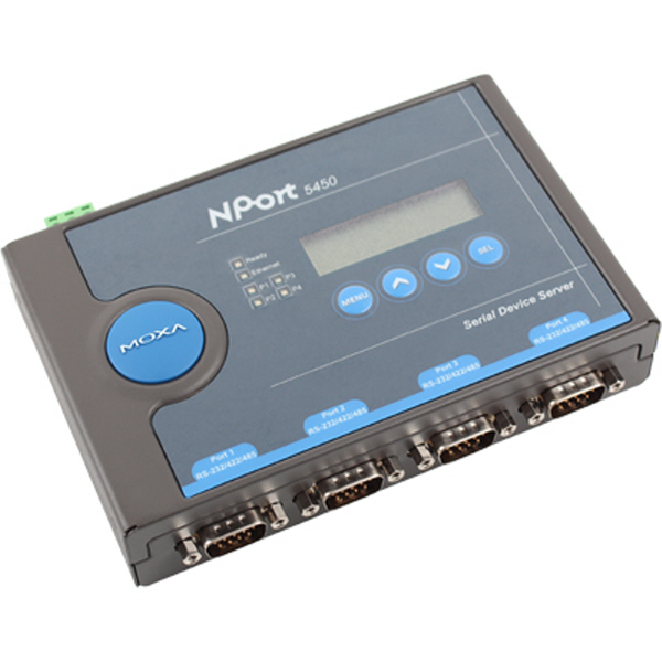 MOXA(모싸) ★재고보유★ NPort5450 4포트 RS232/422/485 디바이스 서버