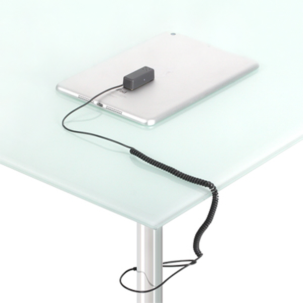 NETmate NM-ALM02 태블릿PC/노트북 도난방지 알람 케이블(기둥 고정형)