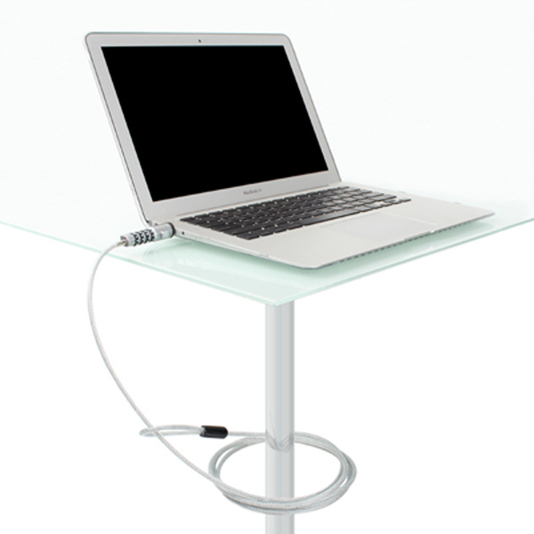 NETmate NM-SLL04 노트북 도난방지 USB포트 와이어 잠금장치(다이얼 타입/Ø4.5mm/1.8m)