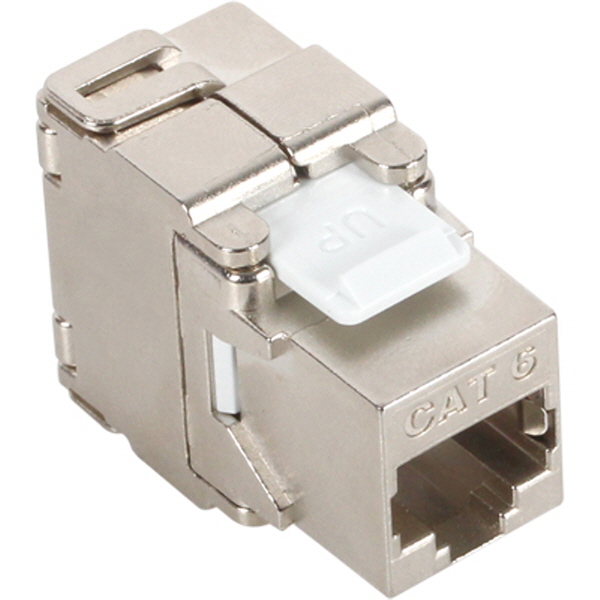NETmate NM-SUK07 CAT.6 STP Toolless 키스톤잭(180°)