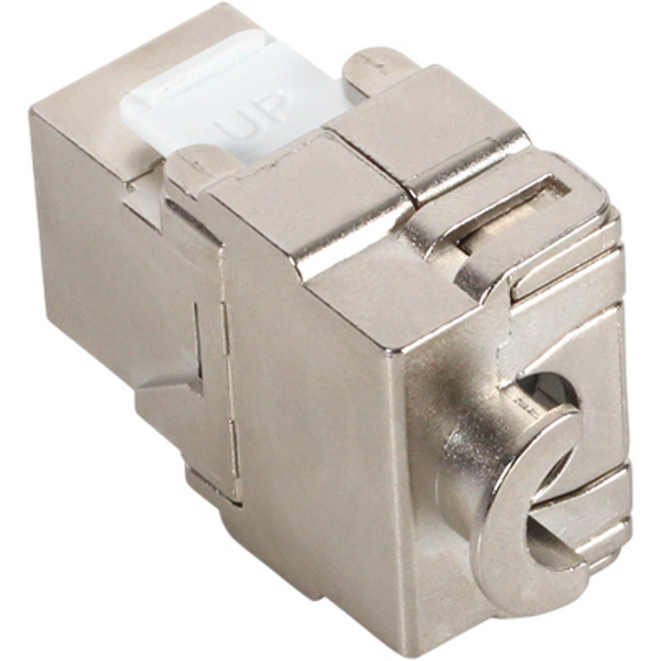 NETmate NM-SUK07 CAT.6 STP Toolless 키스톤잭(180°)