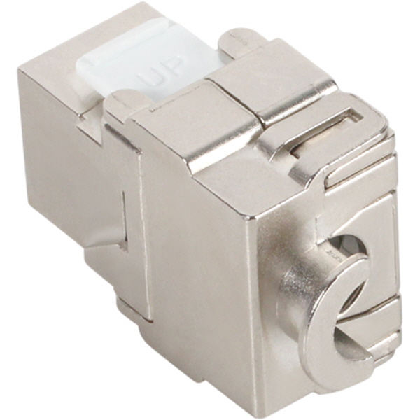 NETmate NM-SUK09 CAT.6A STP Toolless 키스톤잭(180°)