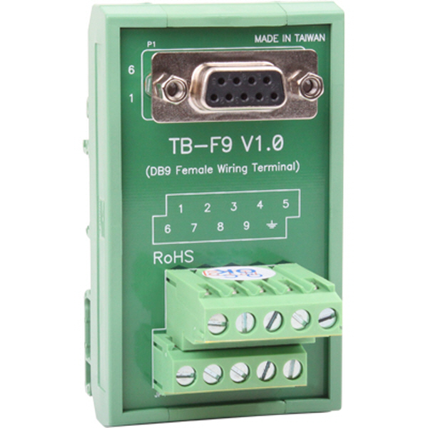 MOXA(모싸) ★재고보유★ TB-F9 DB9 Female ↔ 터미널 블록 젠더