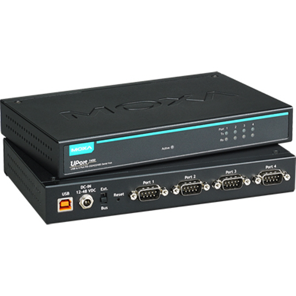 MOXA(모싸) ★재고보유★ UPort1450 USB2.0 to 4포트 RS232/422/485 시리얼 컨버터