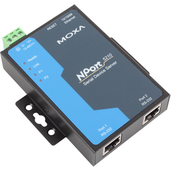 MOXA(모싸) ★재고보유★ NPort5210 2포트 RS232 디바이스 서버