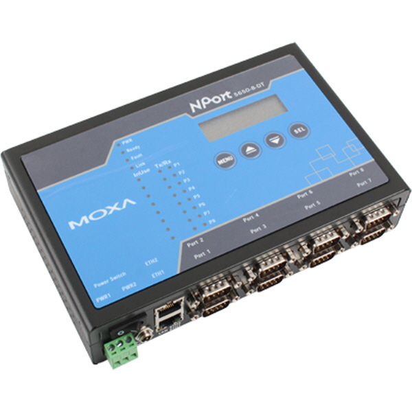 MOXA(모싸) ★재고보유★ NPort5650-8-DT 8포트 RS232/422/485 디바이스 서버