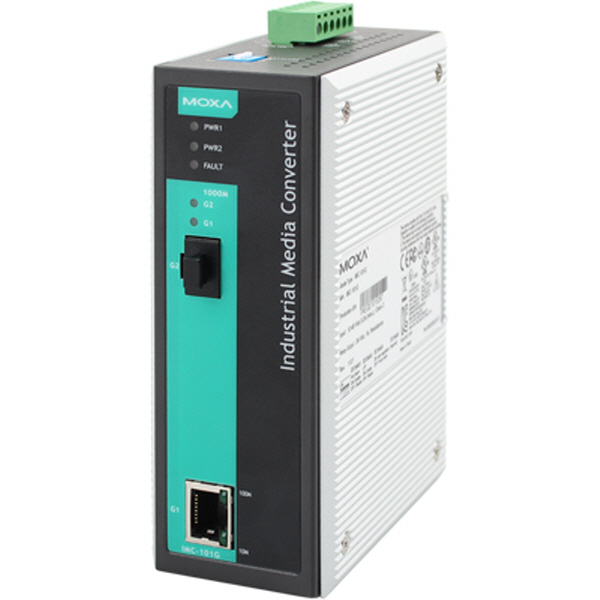 MOXA(모싸) ★재고보유★ IMC-101G 산업용 기가비트 이더넷 광 컨버터(SFP 모듈 미포함)