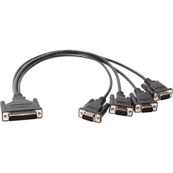 MOXA(모싸) ★재고보유★ CBL-M44M9x4-50 4포트 시리얼카드 케이블 ①