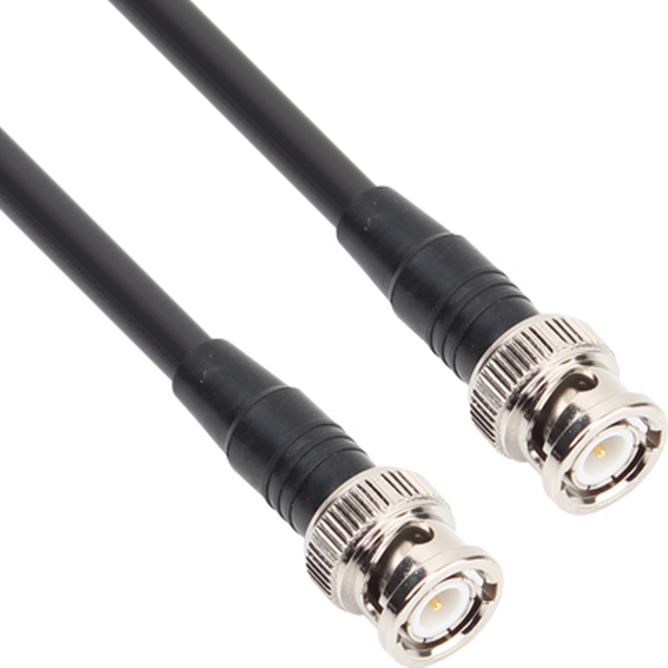 NETmate NMC-RG5901 RG-59 BNC-BNC 고주파 동축 케이블(주석도금 연동선/6합/75Ω) 1m