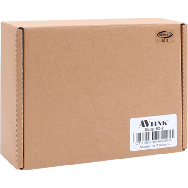 NETmate SD-2 멀티포맷 2:2 매트릭스 분배기(입력 HDMI x2, 출력 HDMI & VGA)